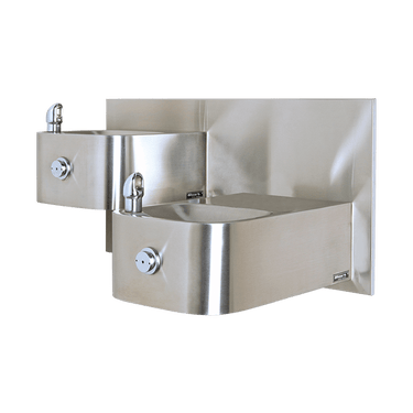 Barrier-Free Dual Wall Mount Fountain